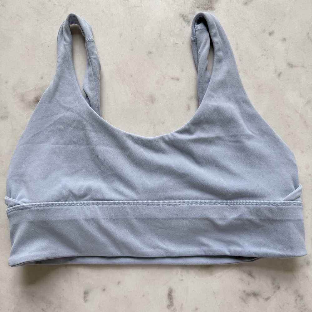 Lululemon Align Reversible Bra Size 10 Light Blue
